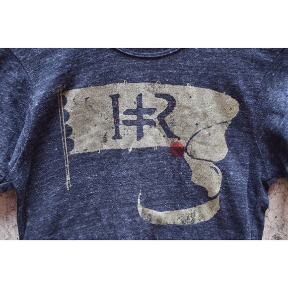 Alternative Earth Graphic Tee – Distressed Black – Size S - Picture 3 of 4